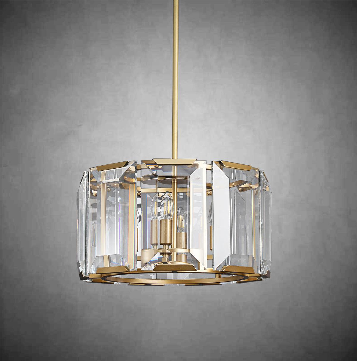 Harlew Crystal Round Chandelier 19''31''43''60''