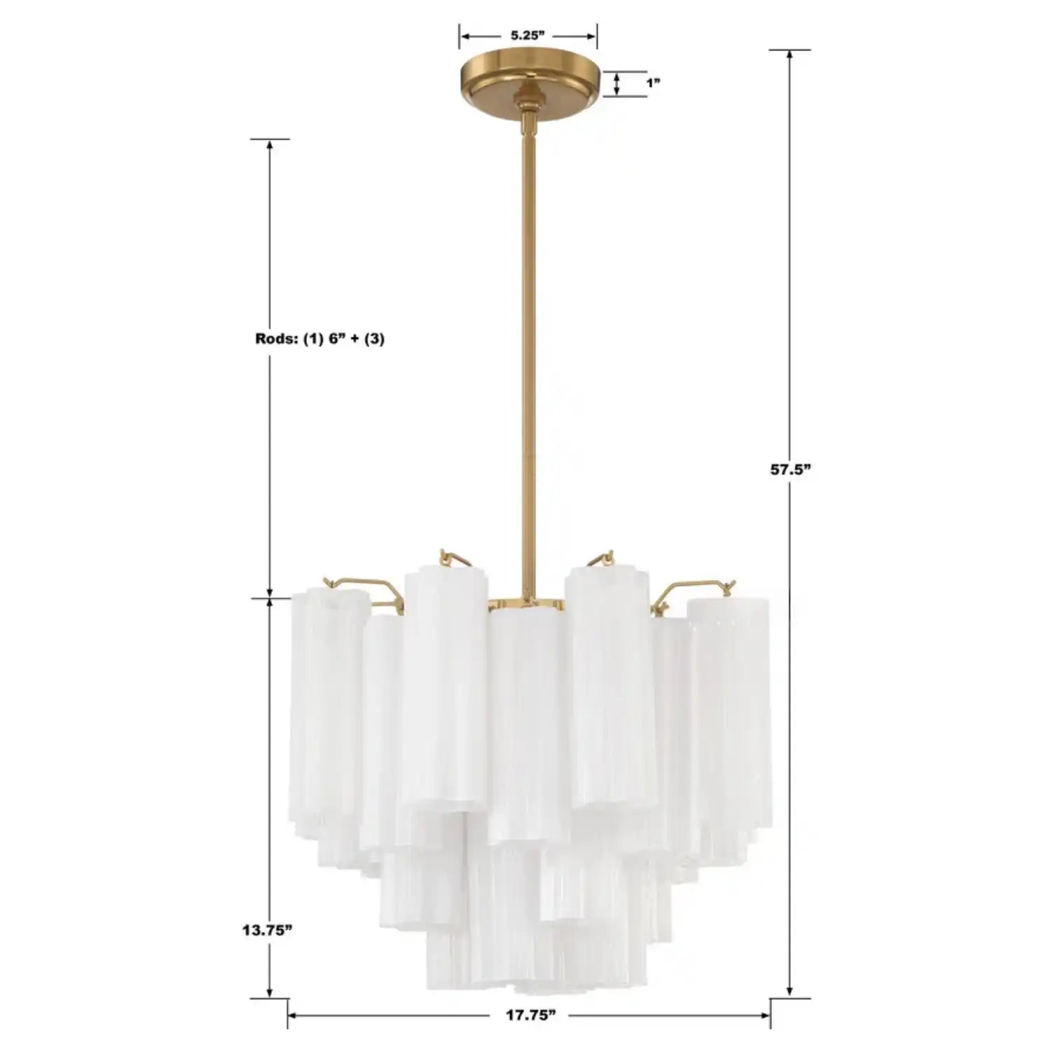 Addis Chandelier 17.8" 19.8" 22" 26.8" 32''D-Blushlighting