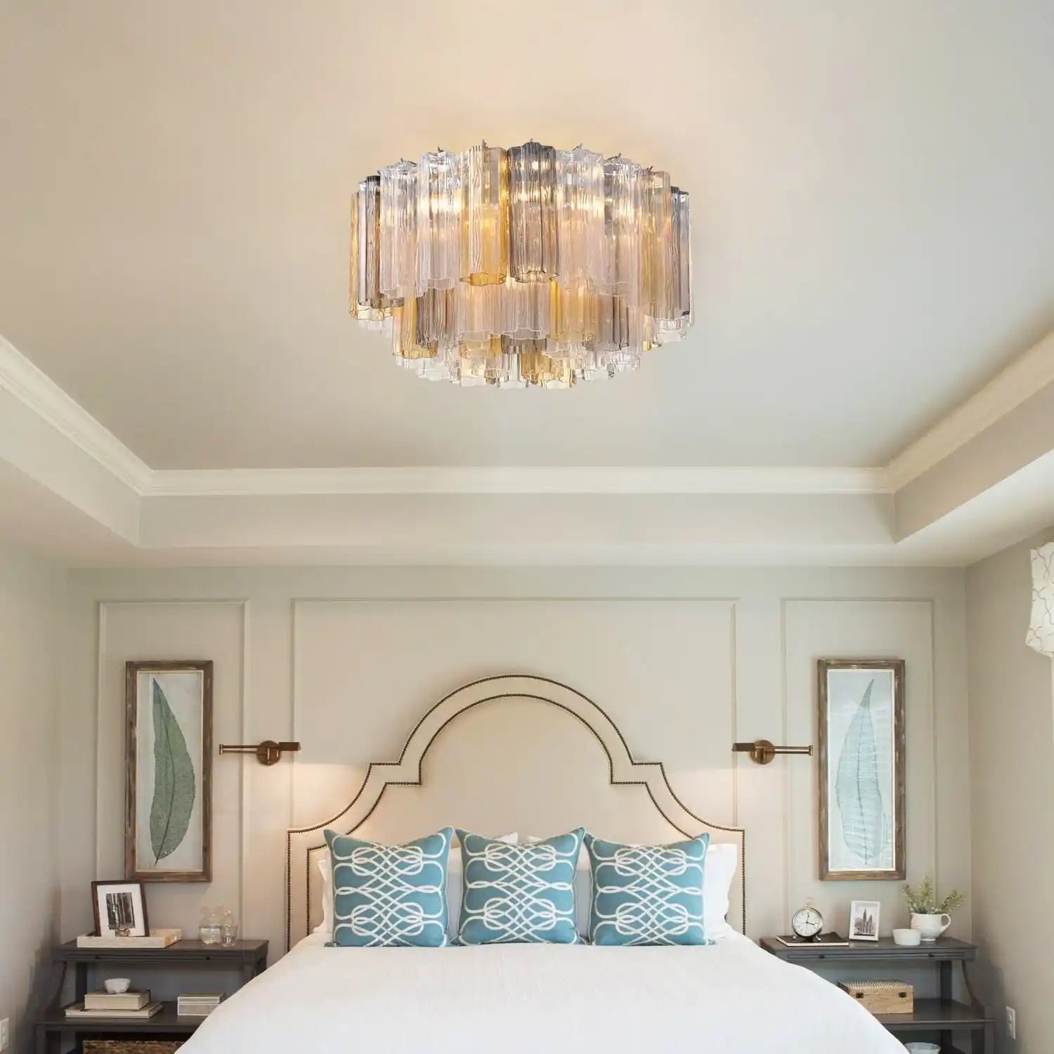 Addis Flushmount 22"/32"-Blushlighting