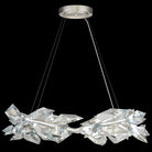 Addison 34" Crystal Chandelier-Silver-Blushlighting