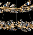 Addison 55" Round Crystal Chandelier-Blushlighting