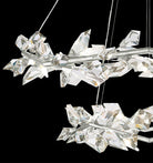 Addison 55" Round Crystal Chandelier-Blushlighting