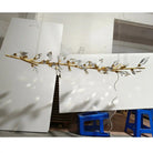 Addison 72" Linear Crystal chandelier-Blushlighting
