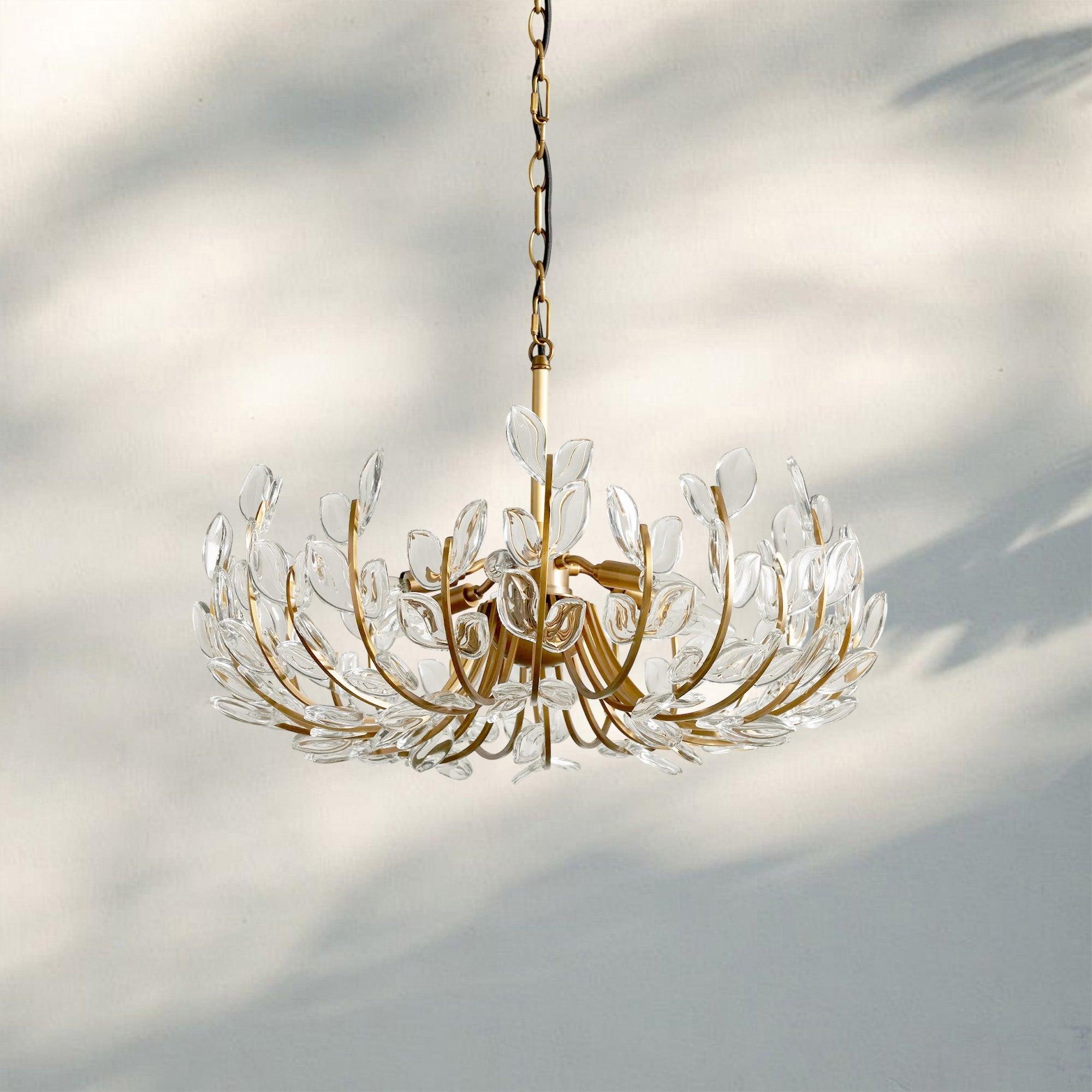 Adela 6/8 Lights Chandelier - 32'' 8 - LightBlushlighting