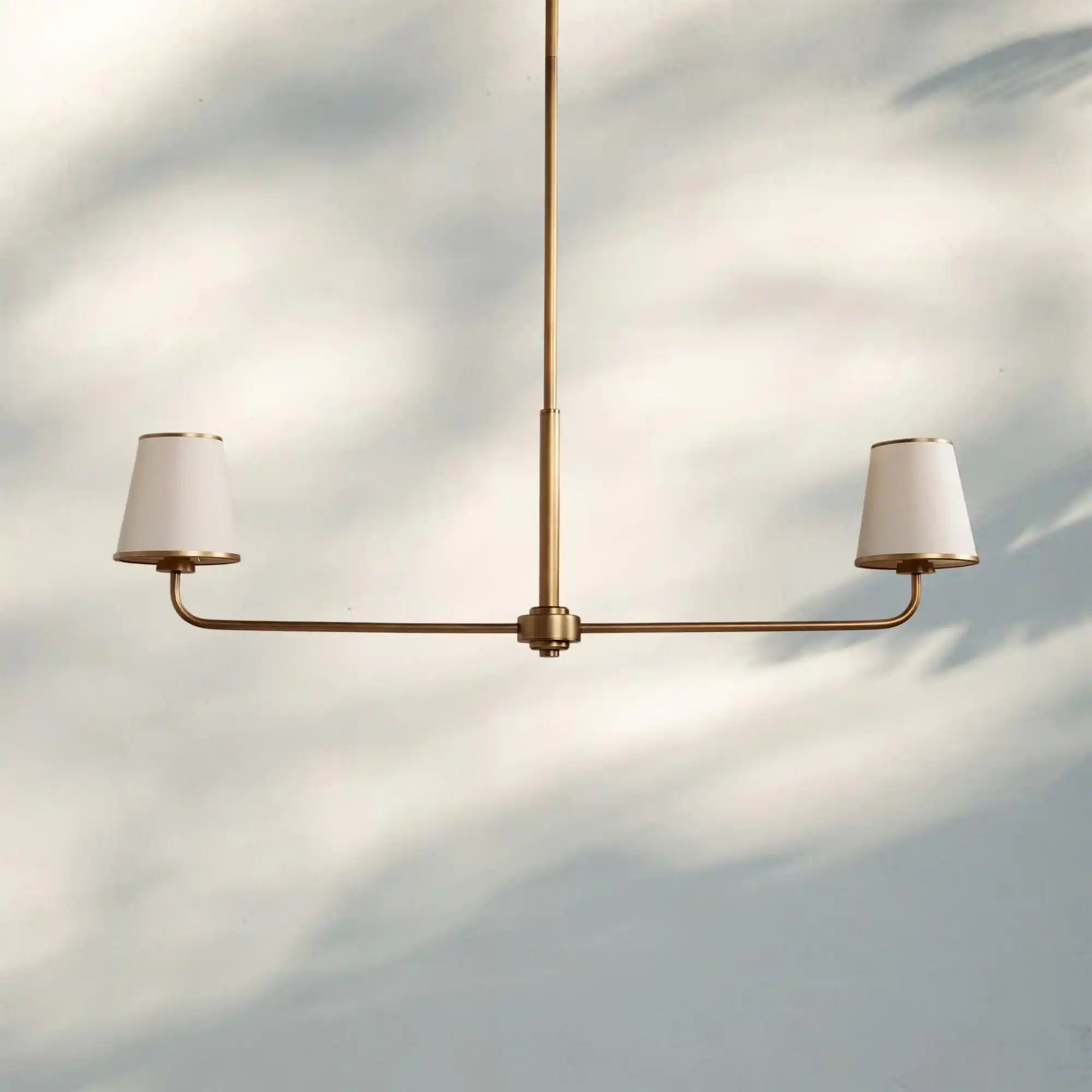 Adria 2-Light Chandelier-Blushlighting-Blushlighting