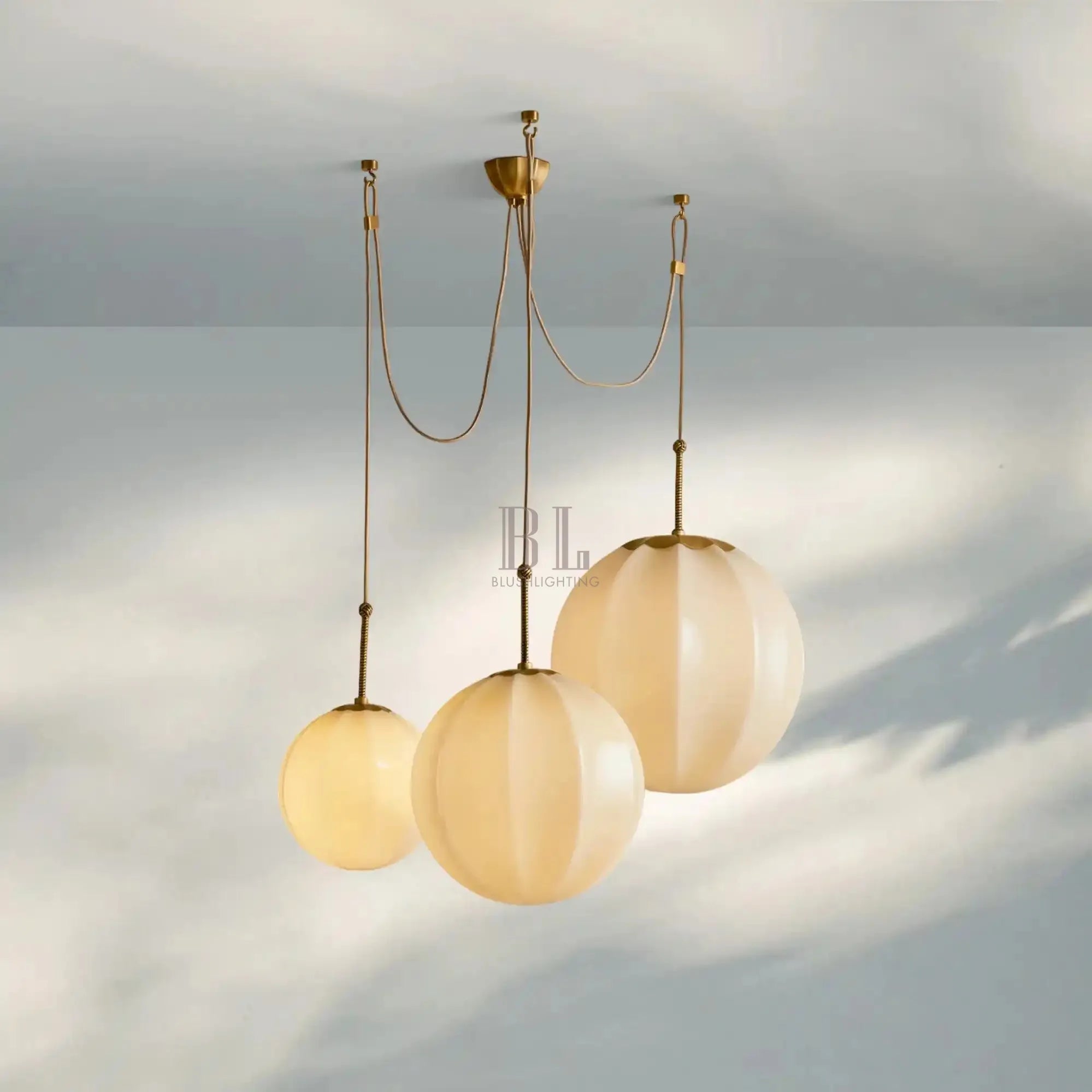 Agnes Chandelier - SmallBlushlighting