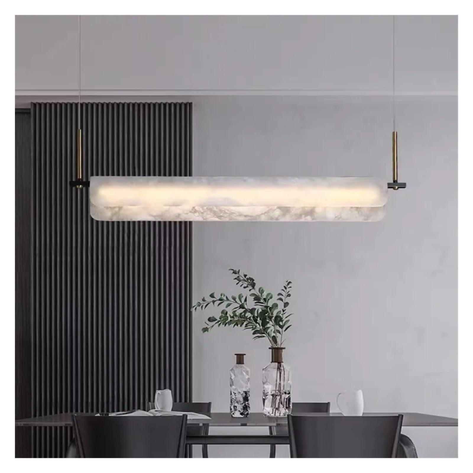 Alabaster Anne Linear Art Chandelier-Blushlighting