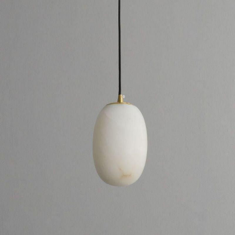 Alabaster Bedside Pendant Light-Pendant for living room,Pendant for kitchen,Pendant for bathrooms,Pendant for bedrooms,Pendant for foyer,Pendant for stairways,Pendant for dining room-Big-Blushlighting