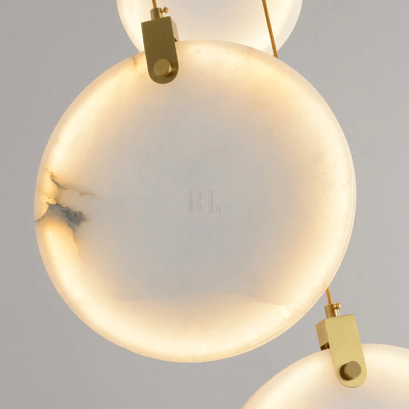 Alabaster Cuboid Dining Room Chandelier,Dining Room Chandelie-chandelier-Blushlighting-Blushlighting