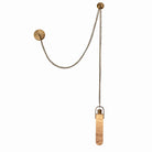 Alabaster Flint 1/2/3/5/7/9/12/15-Light LED Multi-Drop Pendant-1 light-D9*H39CM/D3.54*H15.36"-Blushlighting