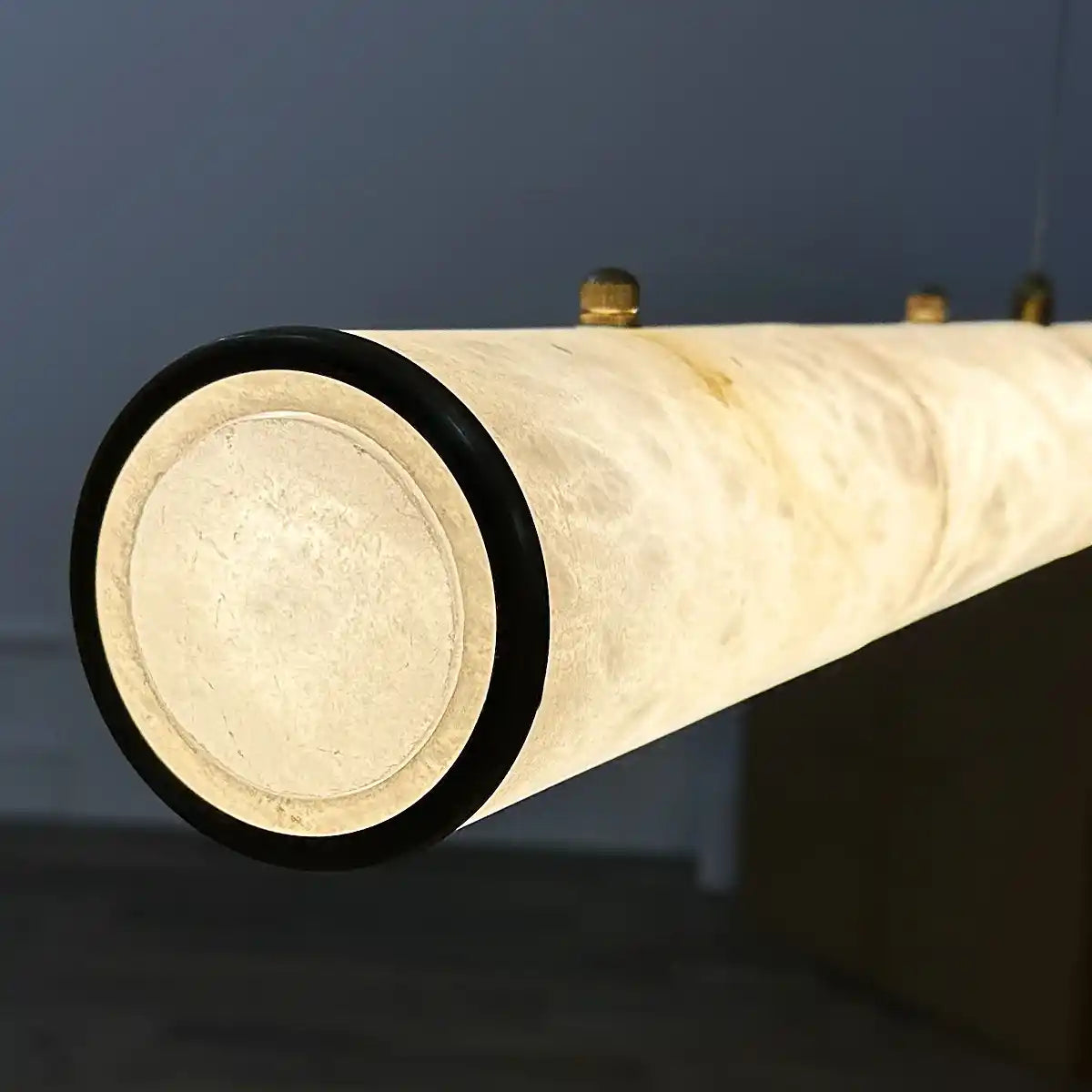 Alabaster Magnificence Art Linear Chandelier-Blushlighting