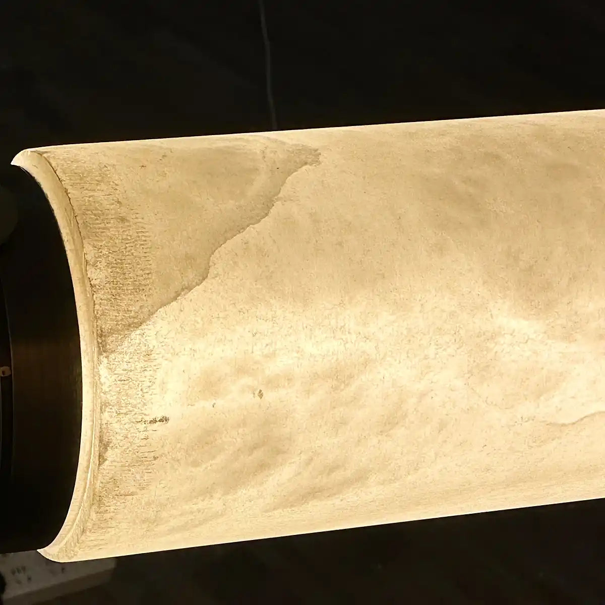 Alabaster Magnificence Art Linear Chandelier-Blushlighting