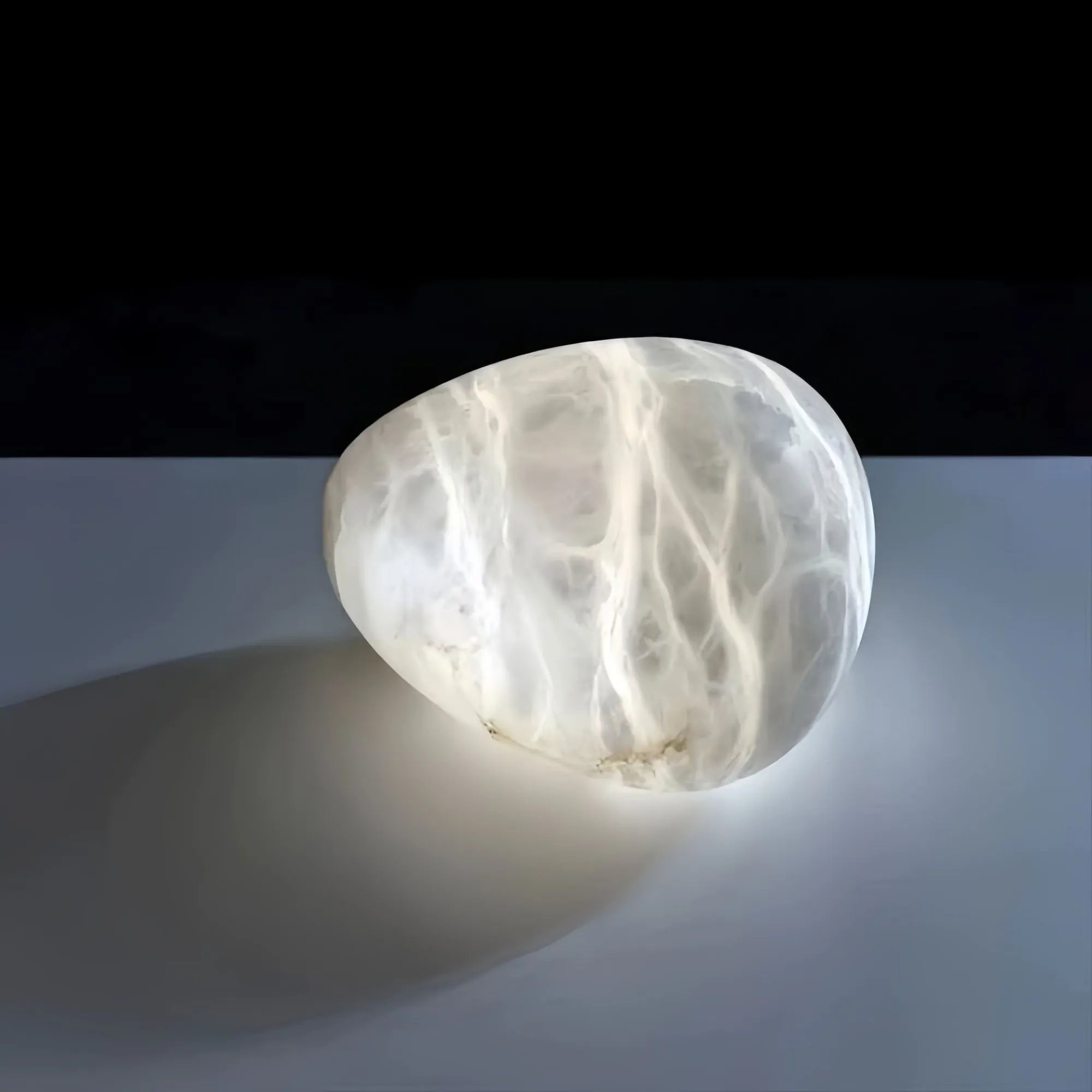 Alabaster Natural Stone Pendant-Pendant for living room,Pendant for kitchen,Pendant for bathrooms,Pendant for bedrooms,Pendant for foyer,Pendant for stairways,Pendant for dining room-Blushlighting