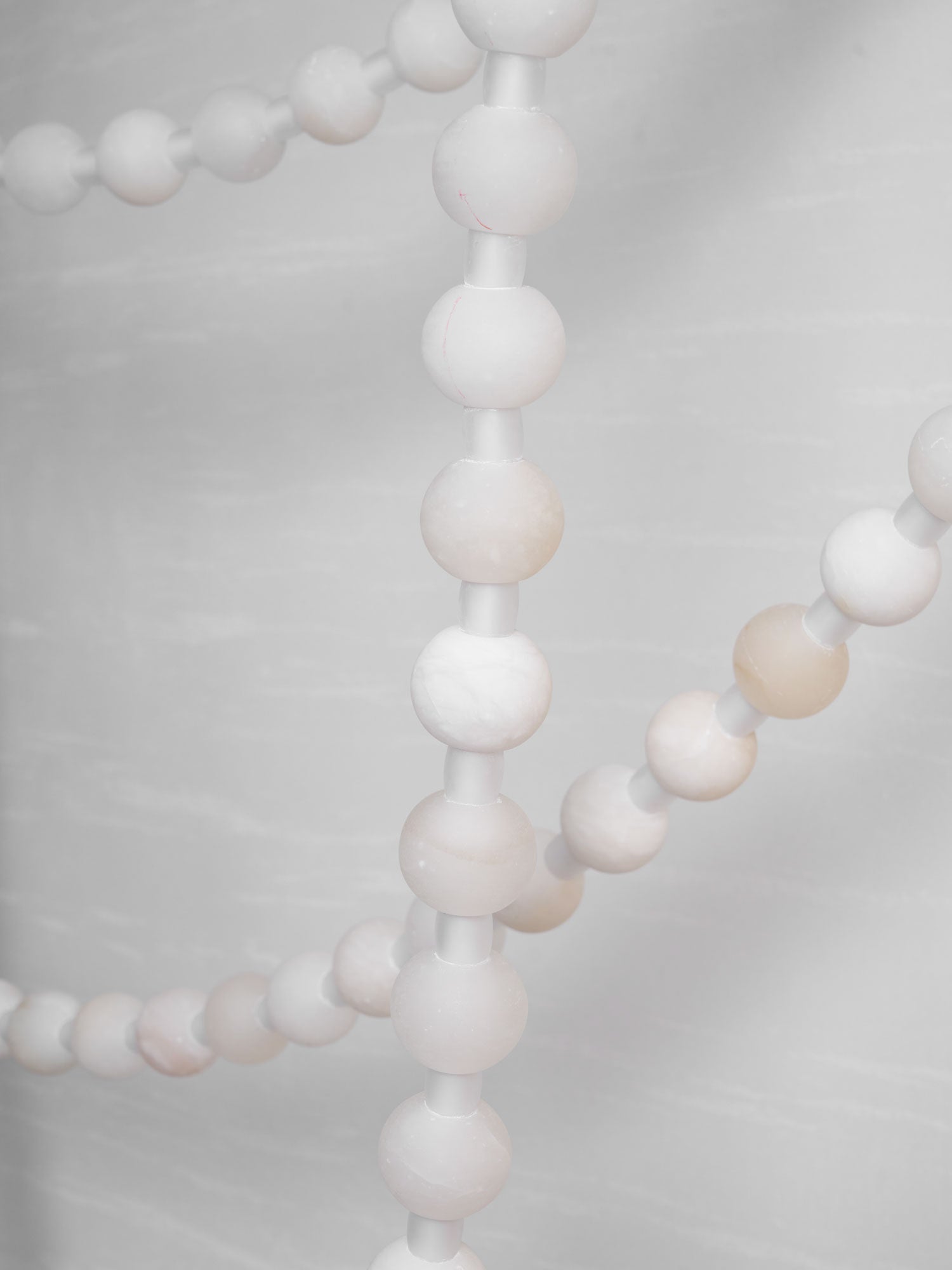 Alabaster Pearl Necklace Chandelier-Chandelier-Blushlighting-Blushlighting