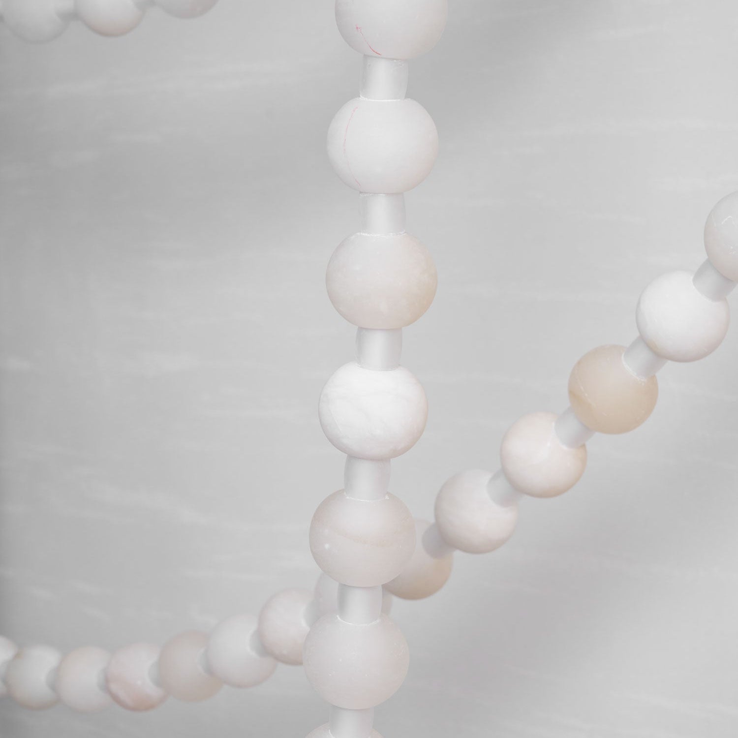 Alabaster Pearl Necklace Chandelier-Chandelier-Blushlighting-Blushlighting