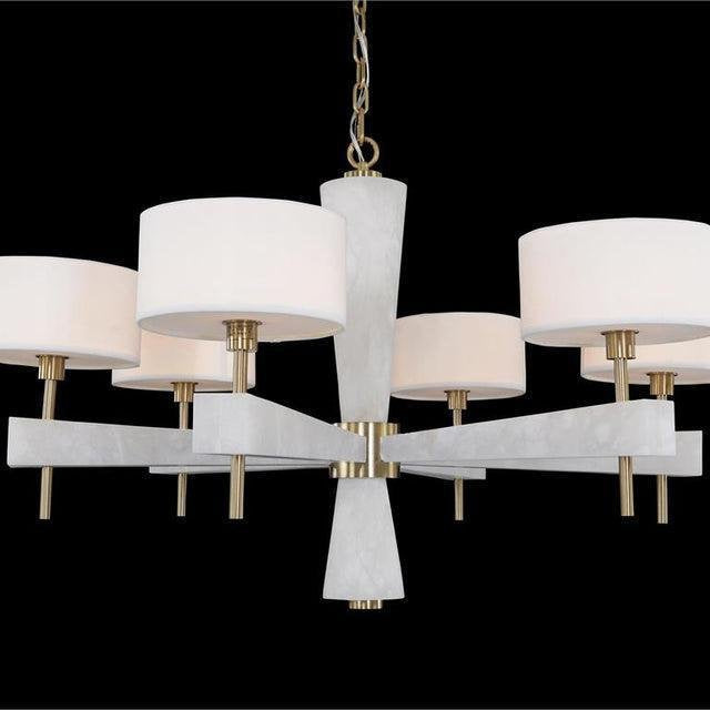 Alabaster Six - Light Chandelier - Blushlighting