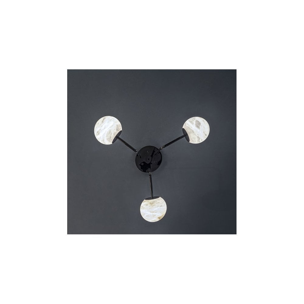 Alabastera Orb 3 Pendant-Blushlighting-Blushlighting