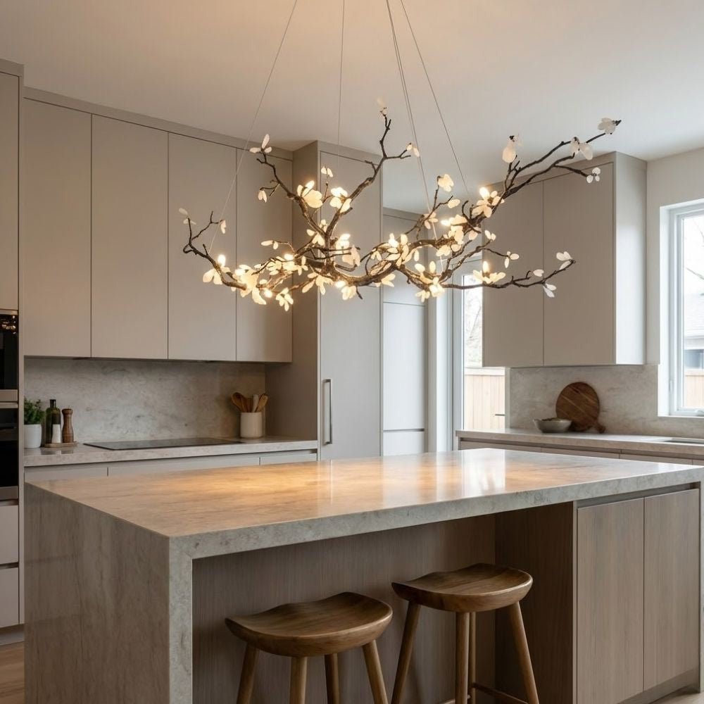 Alba Tree Branch Chandelier - 39.37” (100 cm)Warm White 3000KBlushlighting