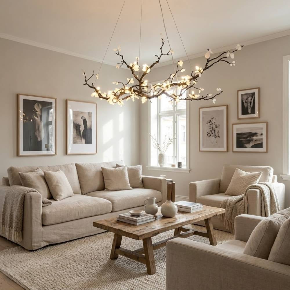 Alba Tree Branch Chandelier Seus Lighting