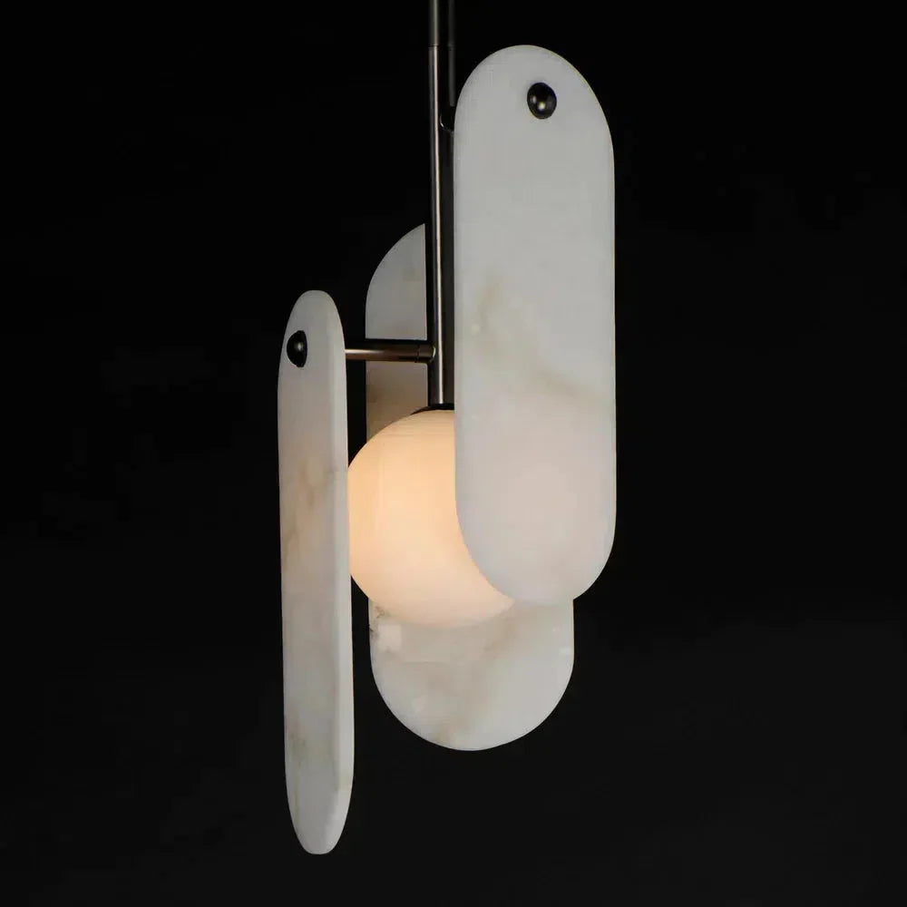Alabaster Megalith Single Pendant