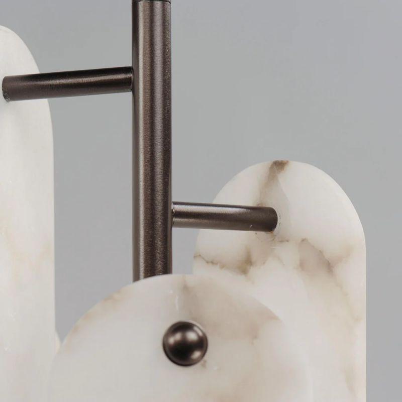 Alabaster Megalith 5-Light Chandelier