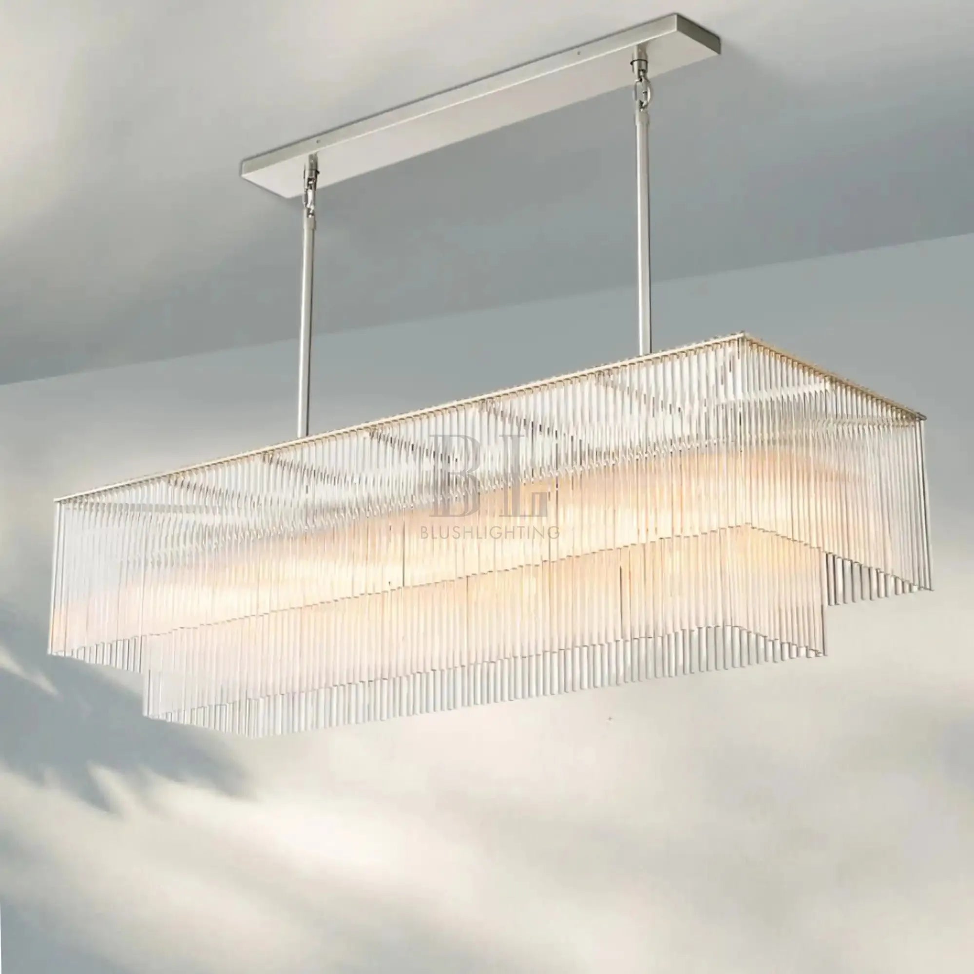 Amadeon Rectangular Chandelier 54‘’ 72‘’-