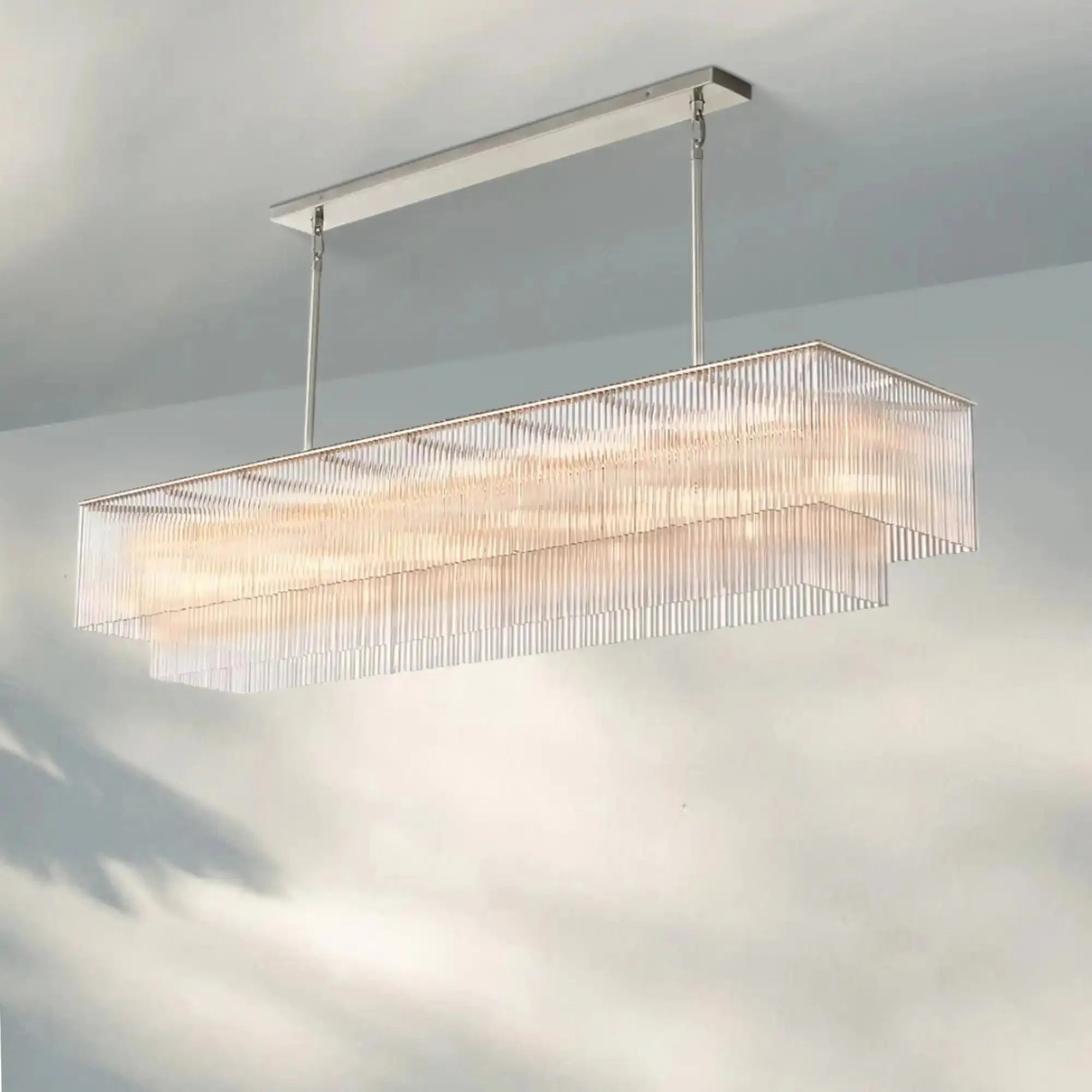 Amadeon Rectangular Chandelier 54‘’ 72‘’-