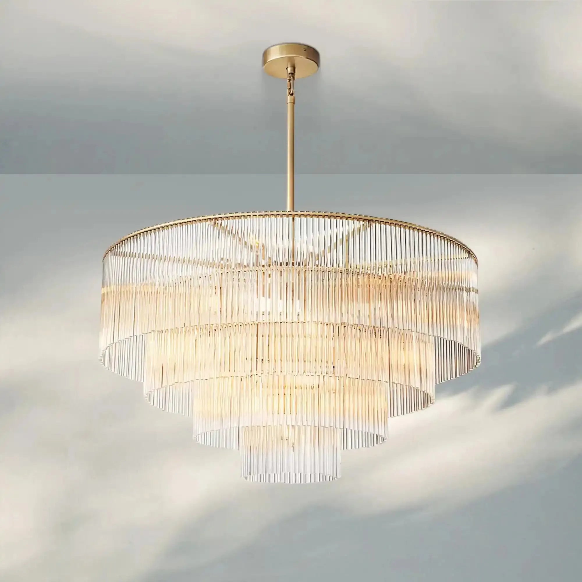 Amadeon Round Chandelier 40‘’ 50‘’ 60‘’-40''-Brass-