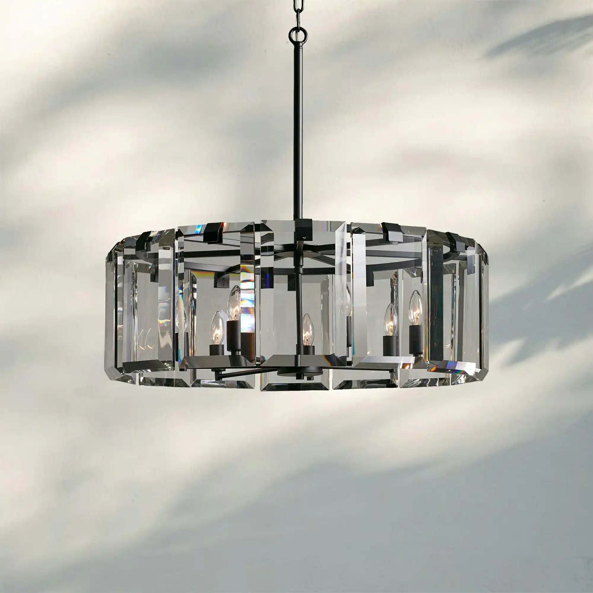 Amaya Round Chandelier 5/7 - Light - 7 - Light 30''BronzeBlushlighting