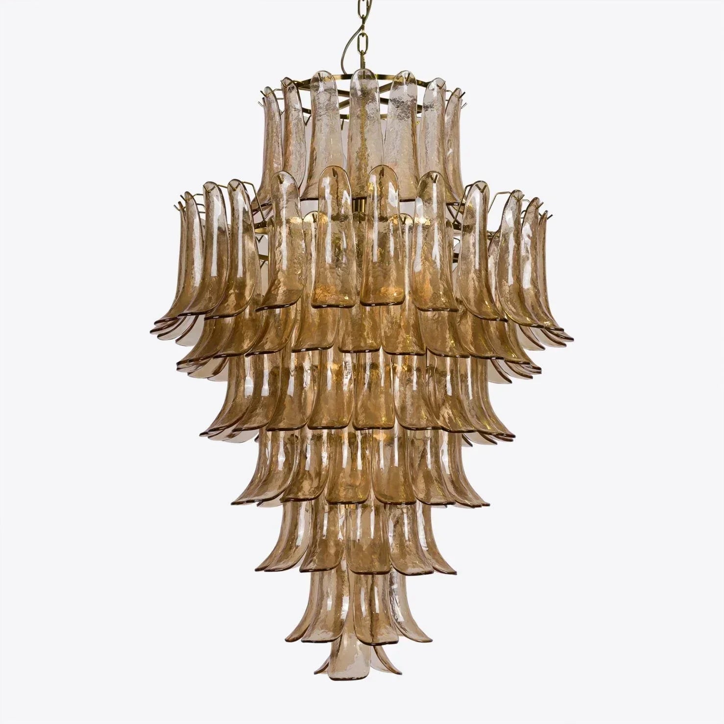 Amber Petalo Chandelier – 2 Sizes - Large 35.4"WBlushlighting
