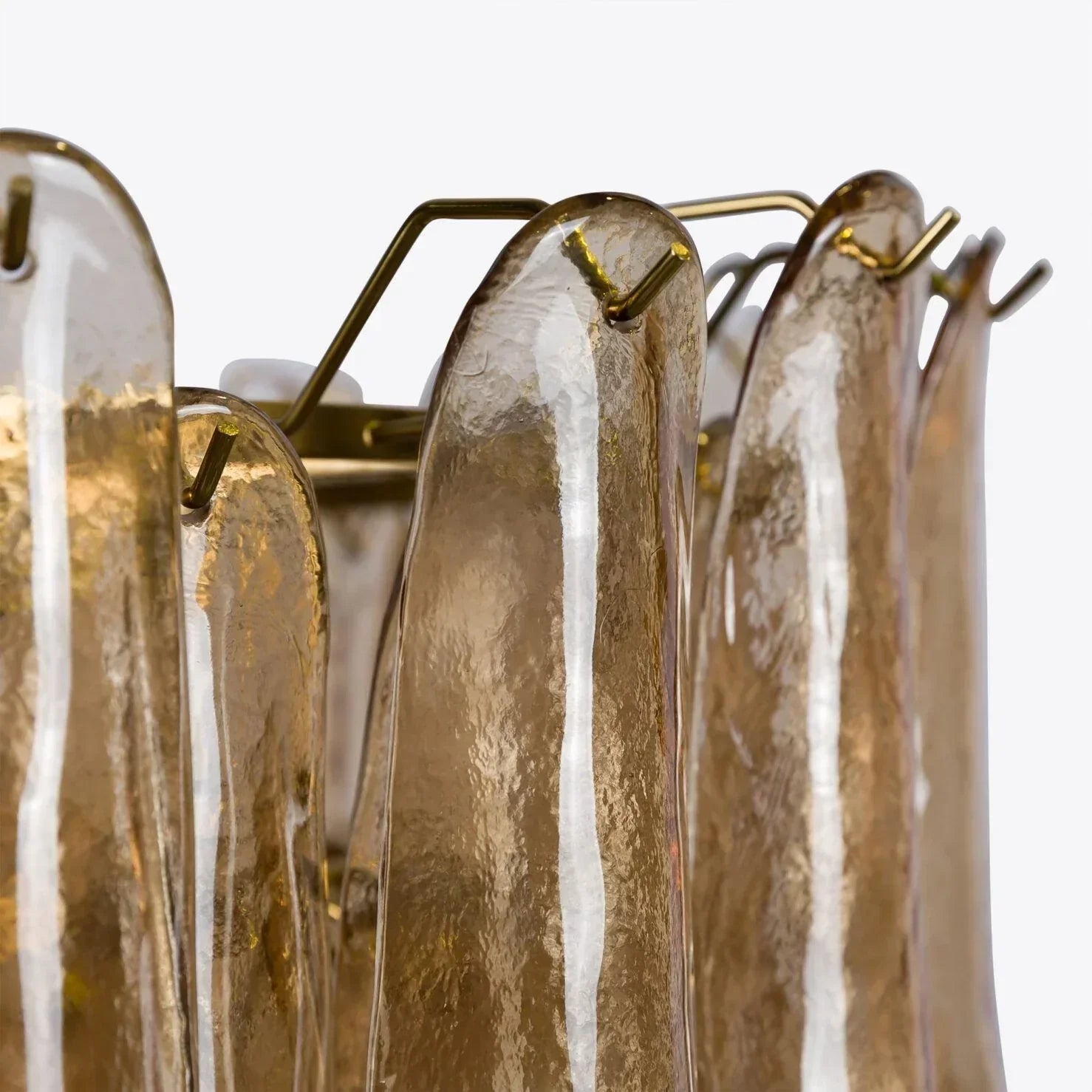 Amber Petalo Chandelier – 2 Sizes - Large 35.4"WBlushlighting