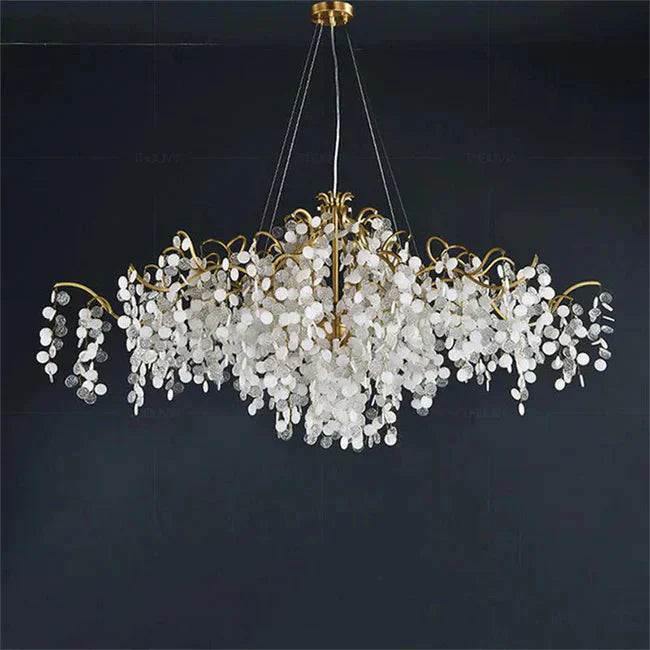 American Creative Modern Branch Chandelier Oval-
