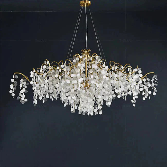 American Creative Modern Branch Chandelier Oval-