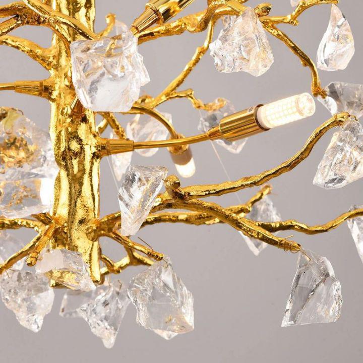 Amos Glass Branch Chandelier - D60cm (D23½")Blushlighting