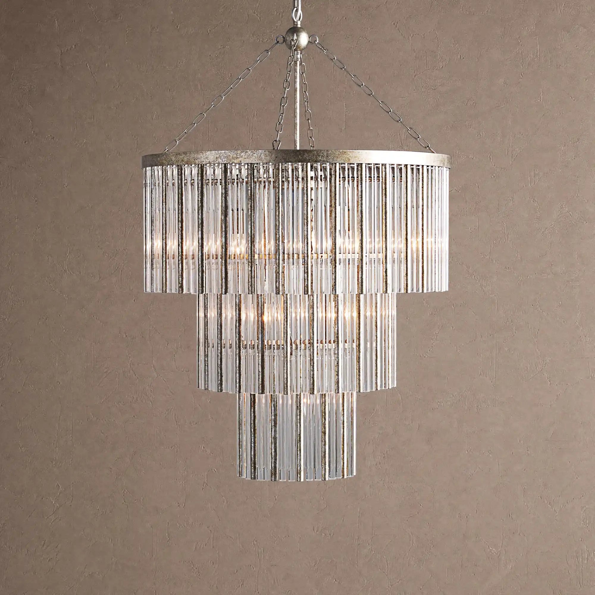 Andalucia 3-Tier Chandelier - Blushlighting