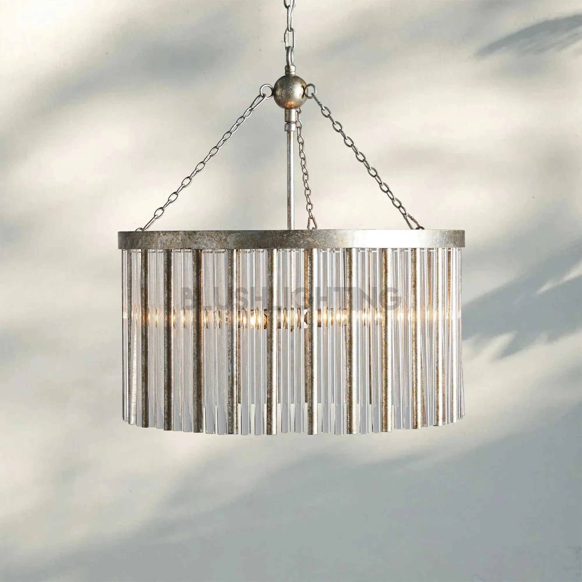Andalucian Round Chandelier 24"35" - 24''Blushlighting