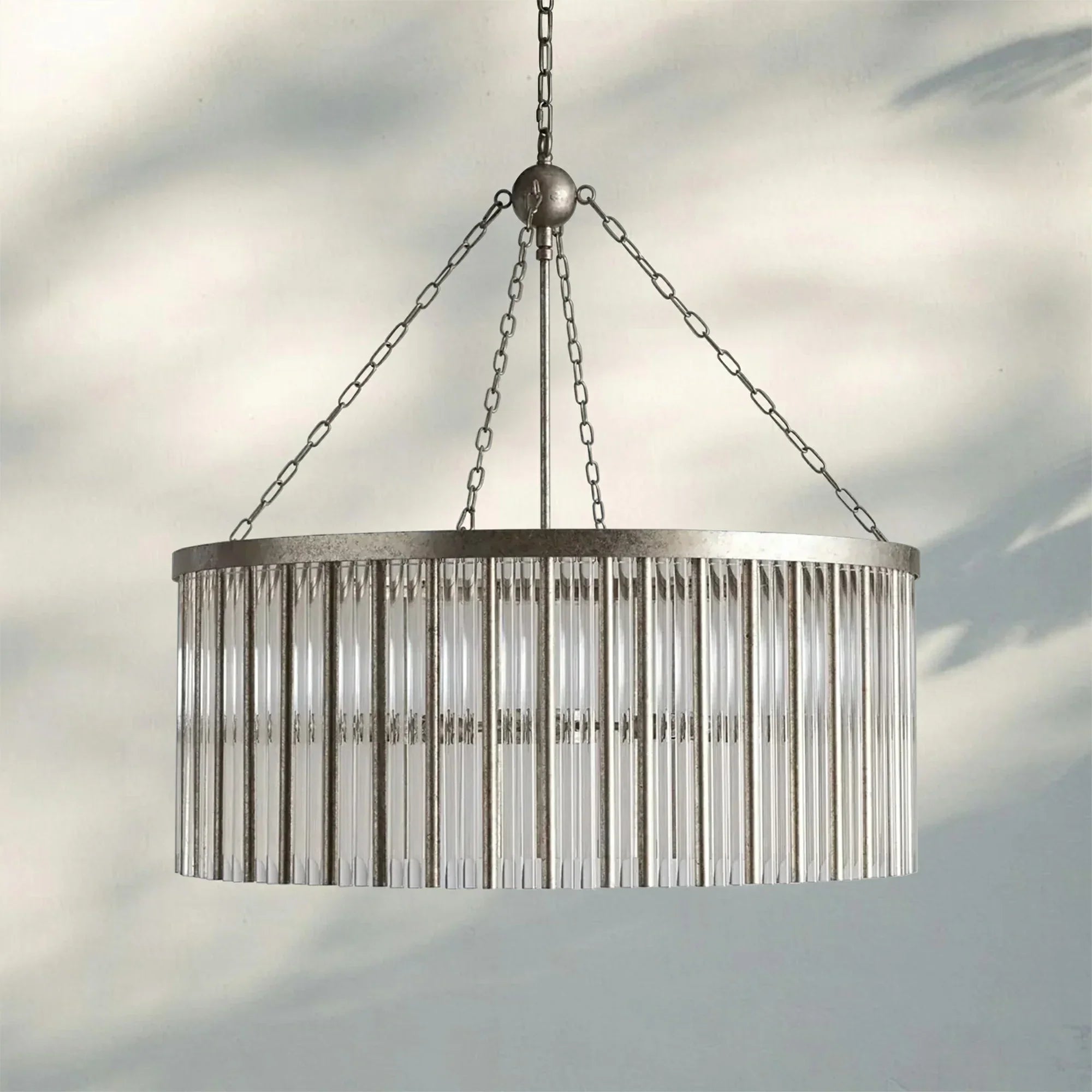 Andalucian Round Chandelier 24"35"-