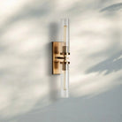 Andreass 2-Light Wall Sconce-Brass-