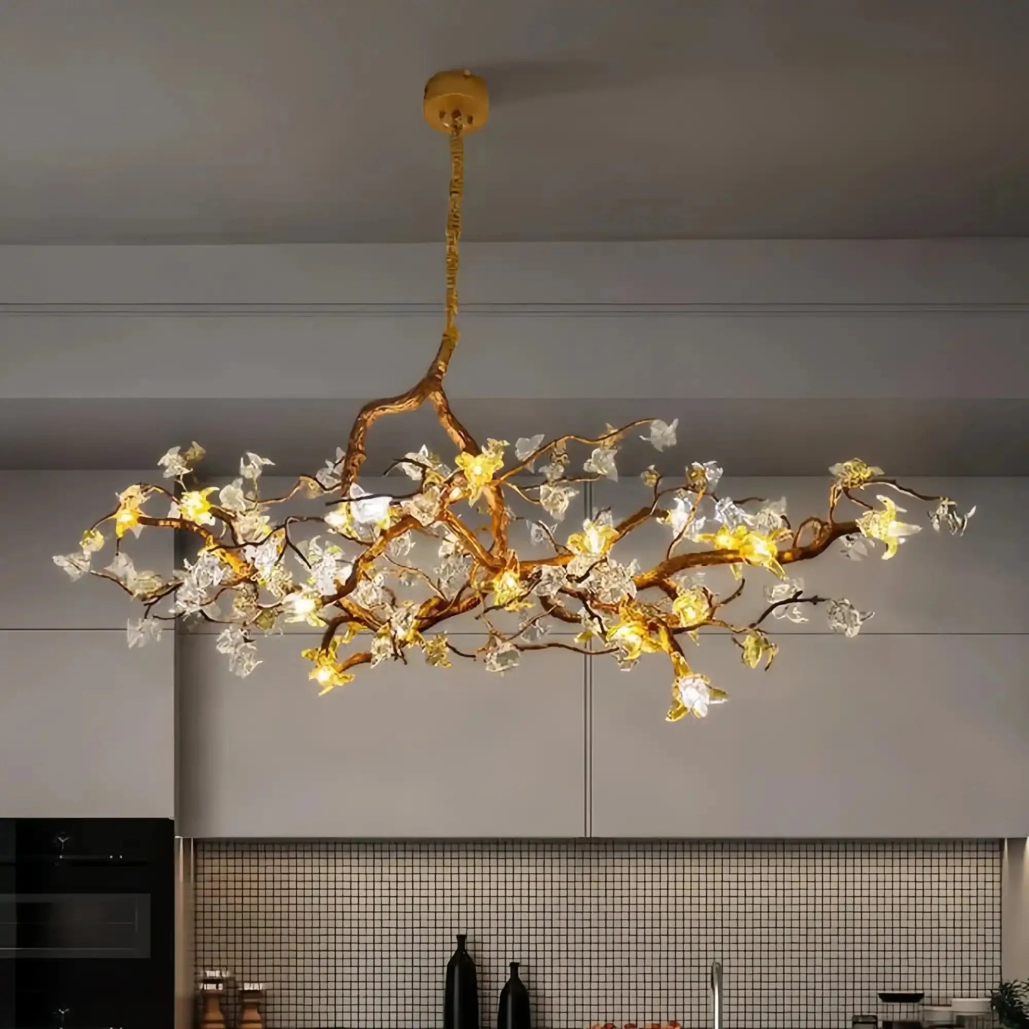 Aosta Branch Chandelier - Blushlighting