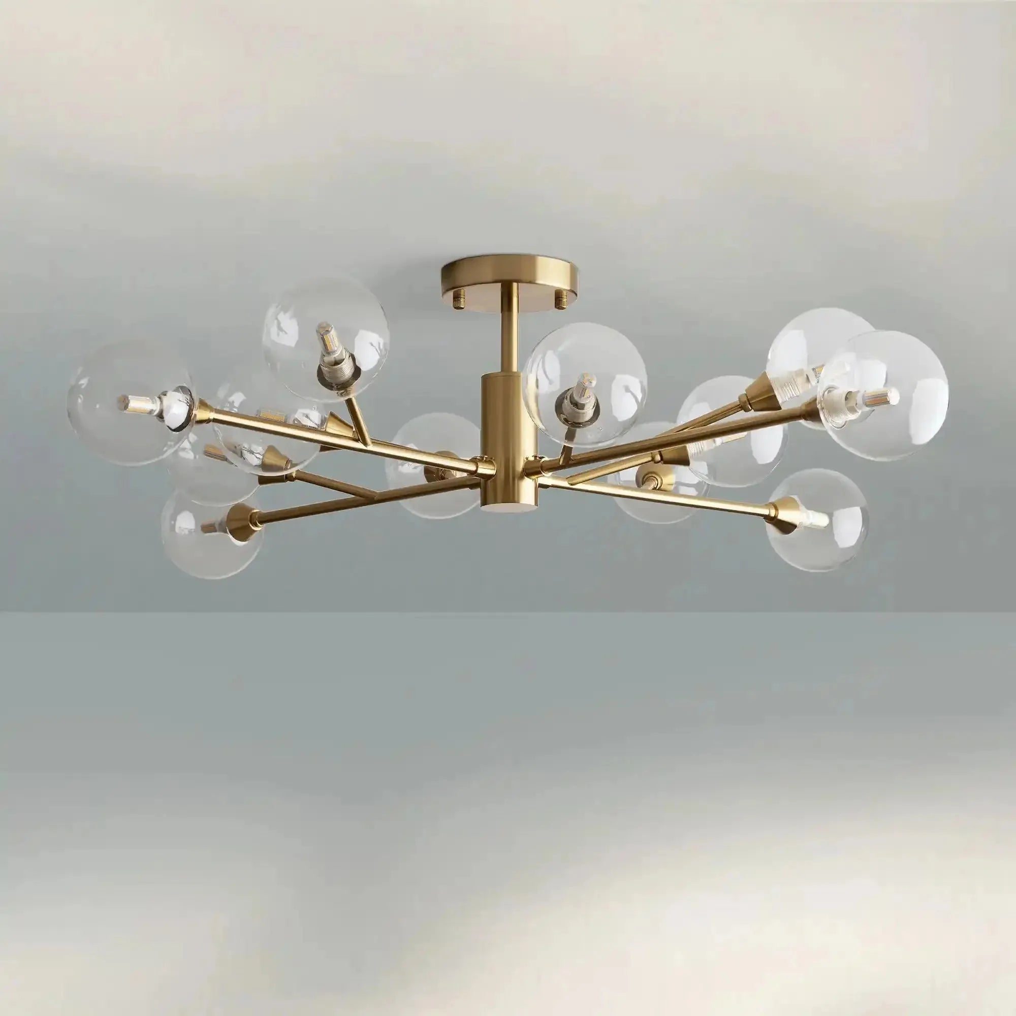 Apollo Flush Mount - 36"BrassBlushlighting