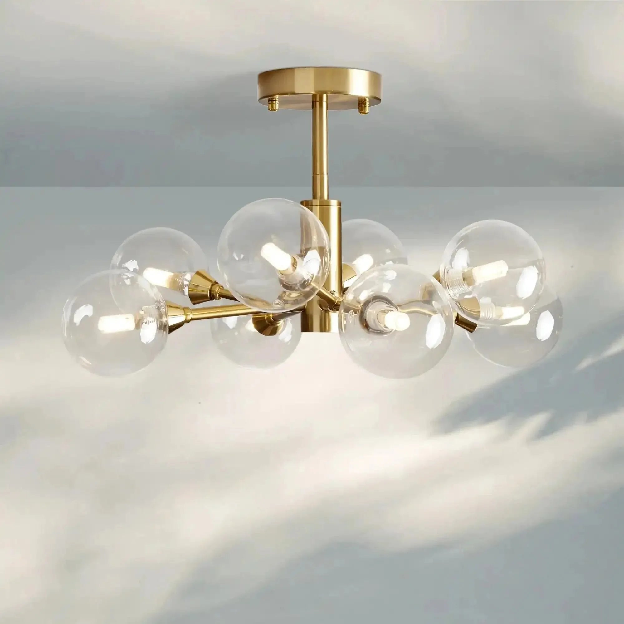 Apollo Flush Mount - 20"BrassBlushlighting