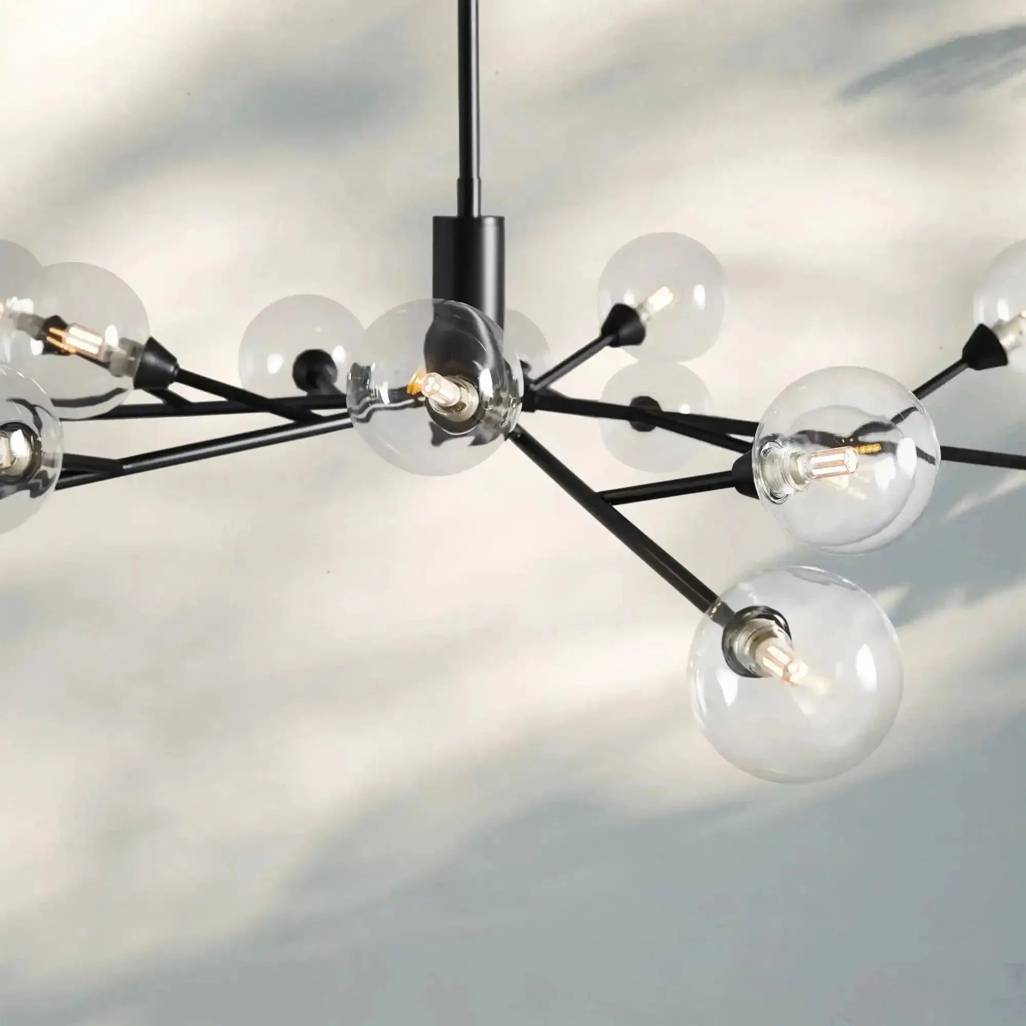 Apollo Round Chandelier 36" 47" 59" - 59"BronzeBlushlighting