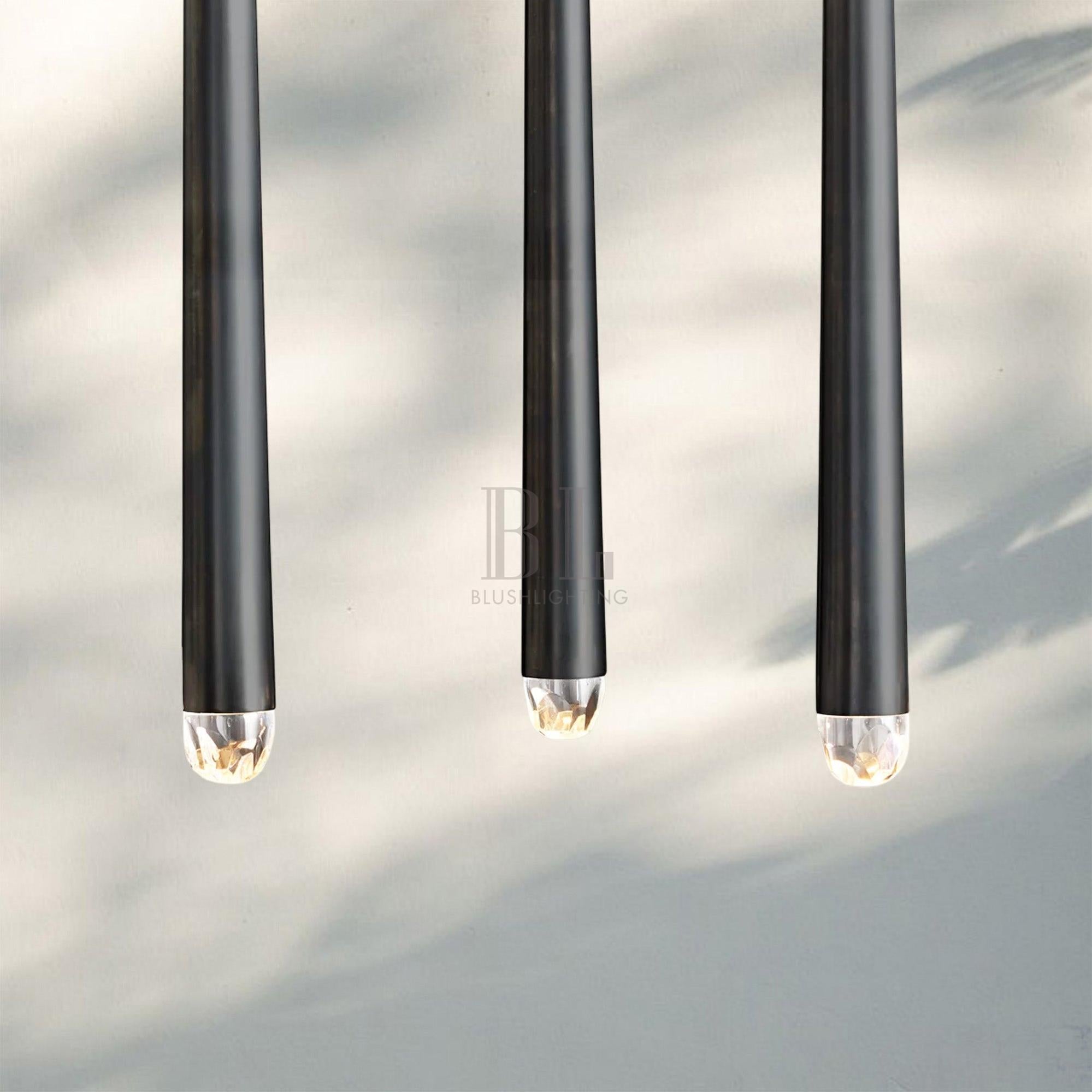 Aquitain Modern Linear Chandelier 60", 72"-