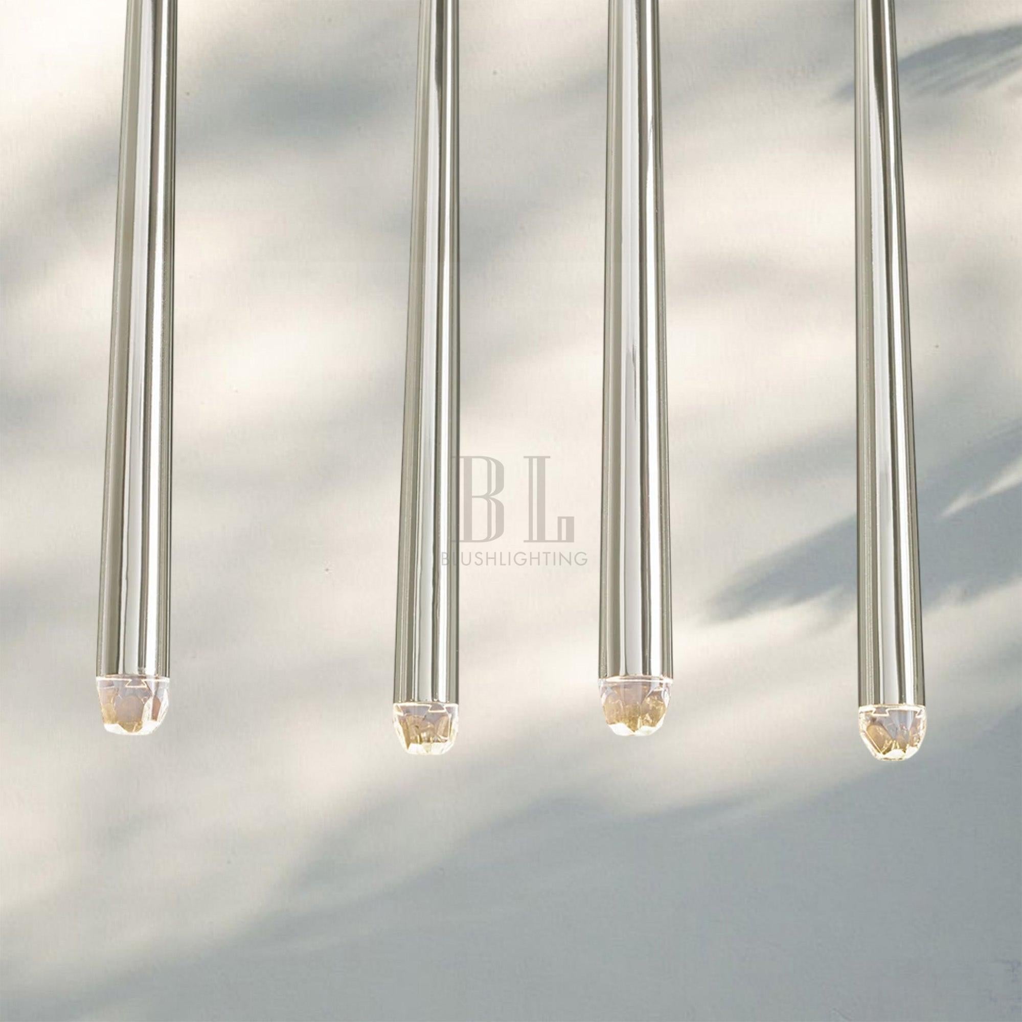 Aquitain Modern Linear Chandelier 60", 72"-