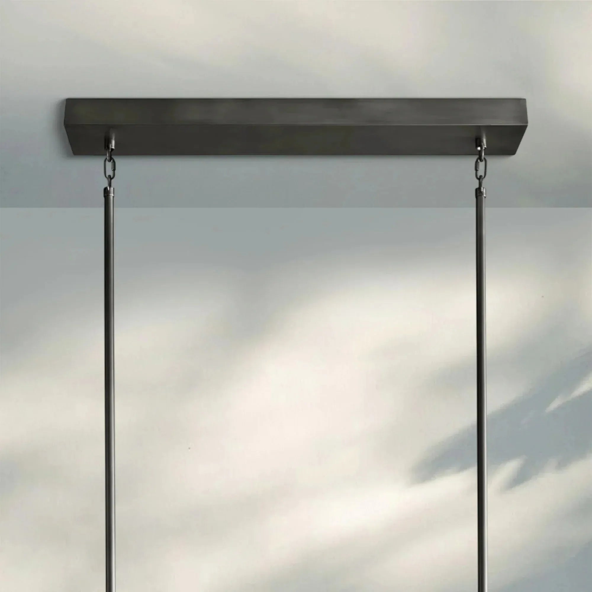 Arcachan Crystal Rectangular Chandelier 54'' 72"-