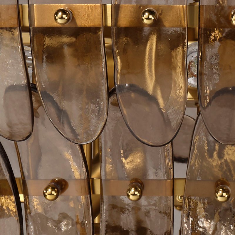 Arcade 10 - Light Blown Glass Chandelier - BlueBlushlighting