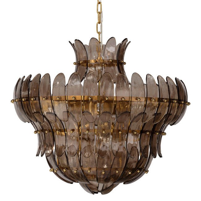 Argentia Chandelier - Smoke TaupeBlushlighting
