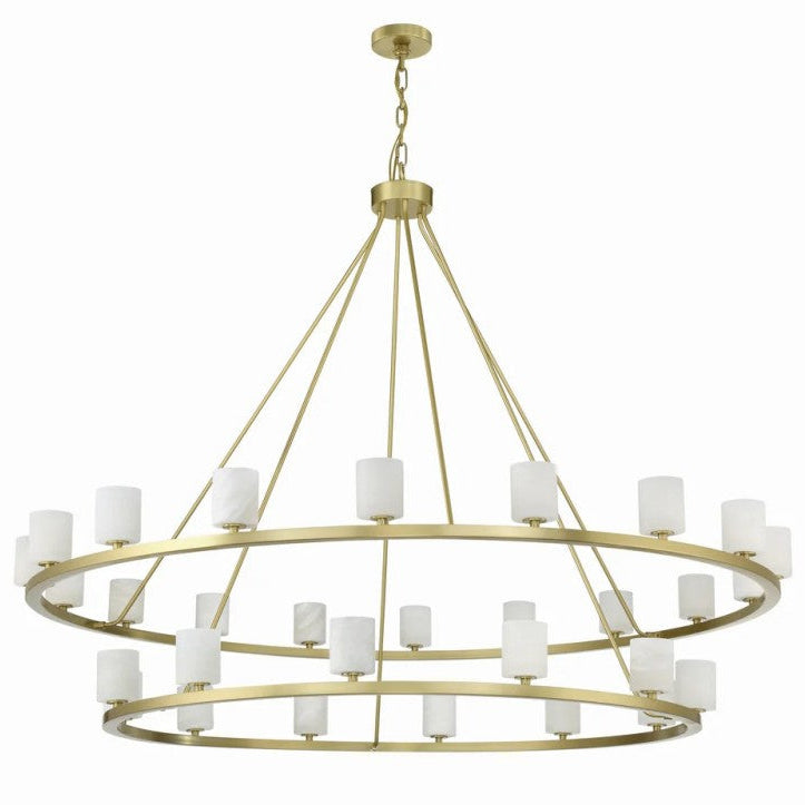 Argona 30 Light Alabaster Chandelier-chandelier for bedroom,chandelier for dining room,chandelier for stairways,chandelier for foyer,chandelier for bathrooms,chandelier for living room-Blushlighting