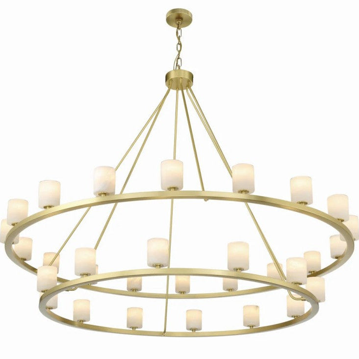 Argona 30 Light Alabaster Chandelier-chandelier for bedroom,chandelier for dining room,chandelier for stairways,chandelier for foyer,chandelier for bathrooms,chandelier for living room-Blushlighting