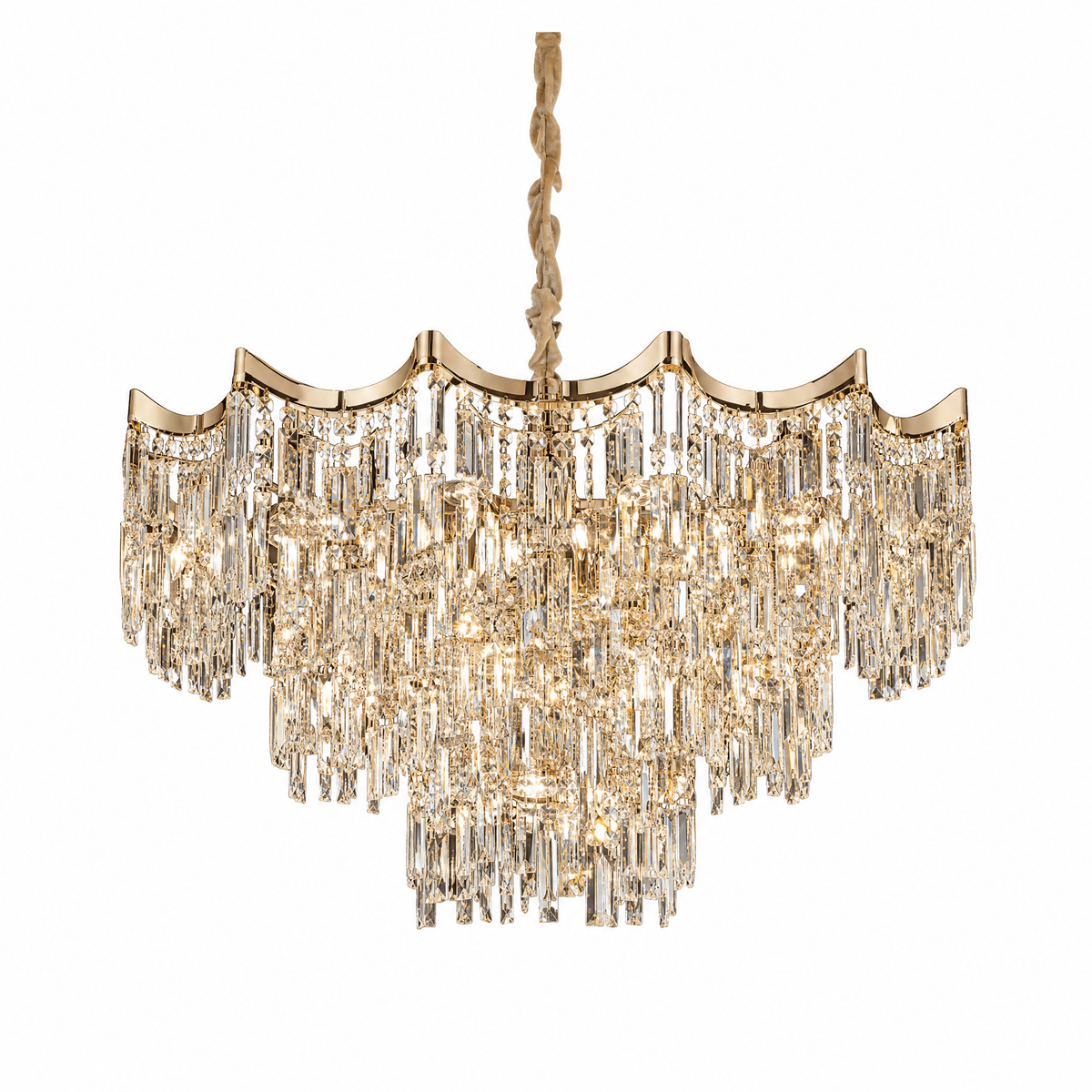 Aria Crystal Chandelier - Blushlighting